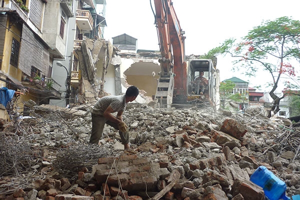 Dịch vụ đập phá, tháo dỡ nhà cũ tại quận Tân Bình